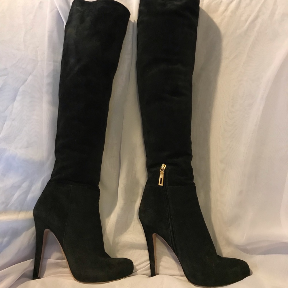 Prada Suede Knee Highs •*•*Size 8•*•